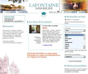 Lafontaine immobilier services - www.charente-immobilier-lafontaine.com