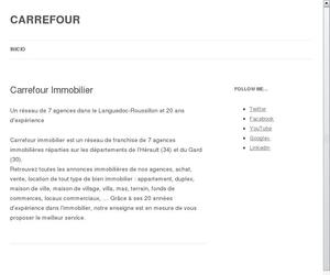 Carrefour immobilier - www.carrefourimmobilier.fr