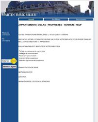 Martin immobilier - www.fnaim.fr/martinimmo