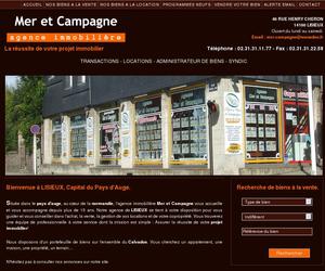 Agence mer et campagne - www.immobilier-lisieux.com